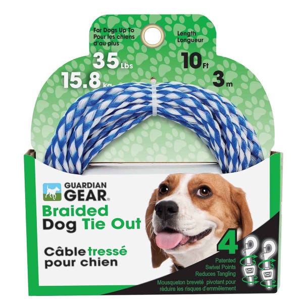 Guardian Gear Braided Poly Rope Tie Outs